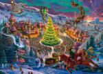 Schmidt Spiele - Puzzle Zac Kinkade: Polul Nord al lui Moș Crăciun - 1 000 piese Puzzle