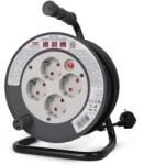 Entac Tambur cablu 4 prize 10m 3G1.0 Entac |Contine TV EEE 1.8 (h05vv-f3g1.0mm)