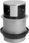  RING - Priza rotunda in blat, 4 SHUCKO (VREAU BLATUL DECUPAT PENTRU PRIZA: NU) (RING01N)