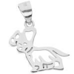 Argento-ekszer Ezüst medál - kutya (85917)