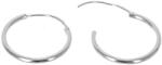 Argento-ekszer Ezüst karika fülbevaló - kicsi karikák, átmérője 18 mm (65553)