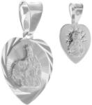 Argento-ekszer Ezüst medál Skapuláré - szív (84683)