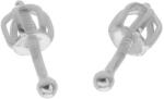 Argento-ekszer Ezüst fülbevaló - golyók, átmérője 2 mm (66739)