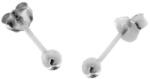 Argento-ekszer Ezüst fülbevaló - golyók, átmérője 3 mm (66956)