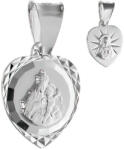 Argento-ekszer Ezüst medál Skapuláré - szív (85379)