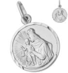 Argento-ekszer Fehérarany medál Skapuláré (8A111)