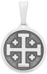 Argento-ekszer Ezüst medál - jeruzsálemi kereszt (85957)