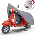 WALSER Motortakaró ponyva PREMIUM - SCOOTER - S méret - 185x90x100 cm szürke - WALSER