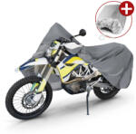 WALSER Motortakaró ponyva PREMIUM - ENDURO - XL méret - 255x110x135 cm szürke - WALSER