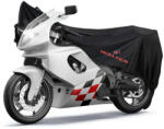 WALSER Motortakaró ponyva - BELTÉRI - SPORT - M méret - 215x95x120 cm fekete - WALSER