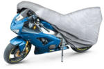 WALSER Motortakaró ponyva BASIC - SPORT - M méret - 215x95x120 cm ezüst - WALSER