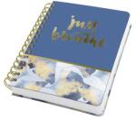 Sigel Spirálfüzet, 168x215 mm, pontrácsos, 120 lap, keményfedeles, SIGEL "Jolie Ginko Harmony (SIJN627)