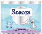 Paperdi Toalettpapír 3 rétegű kistekercses 100% cellulóz 162 lap/tekercs 24 tekercs/csomag Soavex Maxi Scorta_Paperdi (54495) - irodasziget