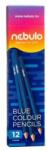 Nebulo Színes ceruza, háromszög, Nebulo kék (KCTR1)