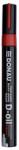 DONAU Lakkmarker, 2, 8 mm, M, DONAU "D-oil", piros (D7367P) - irodasziget
