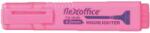 FlexOffice Szövegkiemelő, 1-4 mm, FLEXOFFICE "HL05", rózsaszín (FOHL05R) - irodasziget