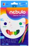 Nebulo Rostirón, filctoll készlet, vízbázisú kétvégű Nebulo 12 klf. szín (NFT2X12)
