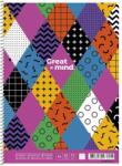 Shkolyaryk Publishing House Spirálfüzet, A4+, kockás, 80 lap, SHKOLYARYK "Great Mind", vegyes (SB806513K)
