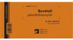 Pátria Nyomtatvány Bevételi pénztárbizonylat 25x3 lapos tömb 203x102 mm (B.318-102/A/V)
