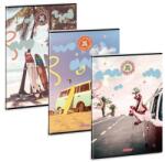 Ars Una Füzet iskolai A4, 40lap, kockás Ars Una CALIFORNIA LIFESTYLE 10db/csomag (62709)