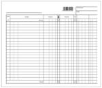 Pátria Nyomtatvány Számlalap 248x210 mm (B.13-80/F)