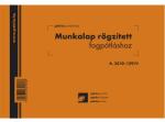 Pátria Nyomtatvány Munkalap rögzített fogpótláshoz 50x2 lapos tömb A/5 fekvő (A.3510-159/V)