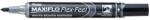 Pentel Táblamarker 1-5mm, hajlékony hegyű Pentel Maxiflo Flex Feel fekete (MWL5SBFAX) - irodasziget