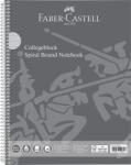 Faber-Castell Spirálfüzet, A4, vonalas, 80 lap, perforált, lyukasztott, FABER-CASTELL (TFC70010418)