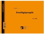 Pátria Nyomtatvány Emelőgépnapló 24 lapos A/5 fekvő (D.E.938)