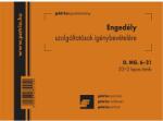 Pátria Nyomtatvány Engedély szolgáltatások igénybevételére (D.MG.6-21)