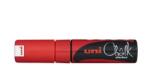 uni Krétamarker folyékony 8mm, Uni-Posca PWE-8K piros (62868) - irodasziget
