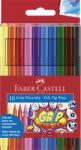 Faber-Castell Filctoll készlet, háromszögletű, FABER-CASTELL "Grip", 10 különböző szín (TFC155310) - irodasziget