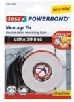 tesa Ragasztószalag kétoldalas, rögzítószalag ultra erős 19mmX1, 5m PowerBond Tesa (34304) - irodasziget