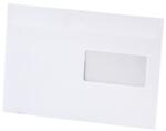 Bluering Boríték LC/5 öntapadó bélésnyomott jobb ablakos 45x90 162×229mm J20A60 Bluering® fehér (BORLC5TJA4590DB) - irodasziget