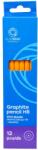 BLUERING Grafitceruza HB, radíros Bluering® (30105ADARABOS)