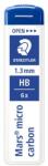 STAEDTLER Grafitbél, HB, 1, 3 mm, STAEDTLER "Mars Micro Carbon 250 (TS25013HB) - irodasziget
