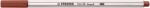 STABILO Ecsetirón, STABILO "Pen 68 brush", vörösesbarna (TST568751) - irodasziget