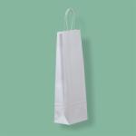  Sodrottfüles papír italtáska 140x80x390mm fehér (37940) - irodasziget