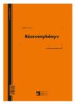 Pátria Nyomtatvány Részvénykönyv A/4 álló (B.RESZVENYKONYV/P)