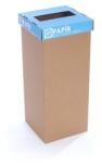 RECOBIN Szelektív hulladékgyűjtő, újrahasznosított, 50 l, RECOBIN "Office", kék (URE002)
