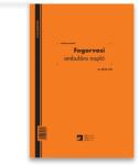 Pátria Nyomtatvány Fogorvosi ambuláns napló 250 lapos könyv A/4 álló (A.3510-154)
