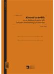 Pátria Nyomtatvány Kimenő számlák és az általános forgalmi adó befizetési kötelezettség nyilvántartó 50 lapos füzet 3 Áfás 240x340 mm (B.15-17/UJ)