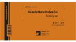 Pátria Nyomtatvány Készletbevételezési bizonylat 2 tételes 25x4 lapos tömb 203x102 mm (B.12-112/V)