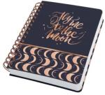 Sigel Spirálfüzet, 168x215 mm, pontrácsos, 120 lap, keményfedeles, SIGEL "Jolie", Moonlight Melody (SIJN625)