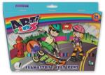 GRANIT Rostirón készlet, GRANIT "Arti Kids", 24 különböző szín (TGFL24)