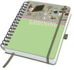 Sigel Spirálfüzet, 168x215 mm, sima, 120 lap, keményfedeles, SIGEL "Jolie Garden Love (SIJN654)