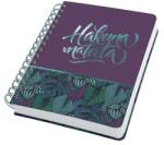 Sigel Spirálfüzet, 168x215 mm, pontrácsos, 120 lap, keményfedeles, SIGEL "Jolie", Jungle Dreams (SIJN613)