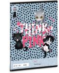 Ars Una Füzet iskolai A5, 32lap, sima 20-32 Ars Una THINK-PINK (5285) 23 10db/csomag (55469)