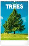 Realsystem Falinaptár képes 330×460mm Trees Realsystem 2026 (52093) - irodasziget
