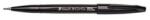 Pentel Ecsettoll, kalligrafikus hajlékony hegyű, Pentel SES15C-A fekete (SES15CA)